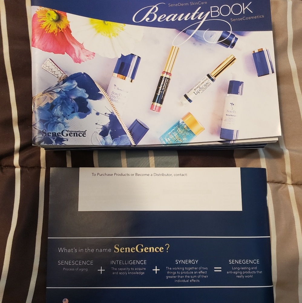 Senegence Beauty Book(April 2018)